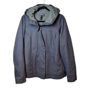 Patagonia Fleece Lined  Zip Up Hooded Jacket